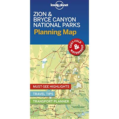 Lonely planet eng Zion & Bryce Canyon National Parks Planning Map 1ed Anglais - Publicité Lonely planet eng Zion & Bryce Canyon National Parks Planning Map 1ed Anglais - Publicité