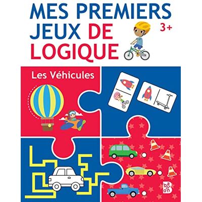 Mes premiers jeux de logique 3+ Les véhicules - Publicité Mes premiers jeux de logique 3+ Les véhicules - Publicité