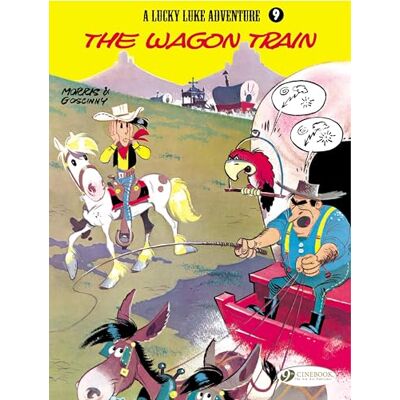 Morris Lucky Luke tome 9 The Wagon Train (9) - Publicité Morris Lucky Luke tome 9 The Wagon Train (9) - Publicité