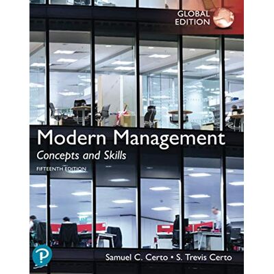 Certo, Samuel Modern Management: Concepts and Skills, Global Edition - Publicité Certo, Samuel Modern Management: Concepts and Skills, Global Edition - Publicité