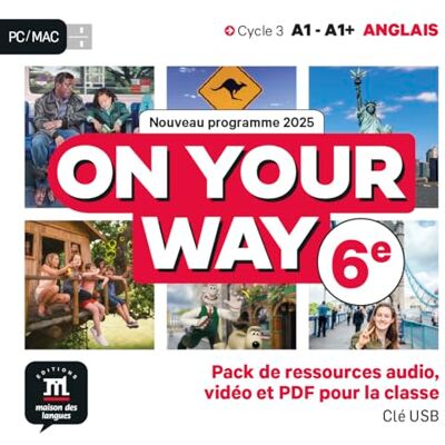 Collectif On your way 6eme clé USB avec vidéos/audios - Publicité Collectif On your way 6eme clé USB avec vidéos/audios - Publicité