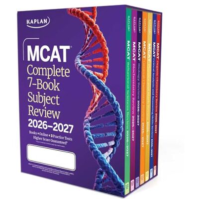 Kaplan Test Prep MCAT Complete 7-Book Subject Review 2026-2027, Set Includes Books, Online Prep, 3 Practice Tests - Publicité Kaplan Test Prep MCAT Complete 7-Book Subject Review 2026-2027, Set Includes Books, Online Prep, 3 Practice Tests - Publicité