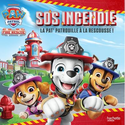 Nickelodeon La Pat' Patrouille Fire Rescue SOS Incendie : La Pat' Patrouille à la rescousse !: Grand album - Publicité Nickelodeon La Pat' Patrouille Fire Rescue SOS Incendie : La Pat' Patrouille à la rescousse !: Grand album - Publicité