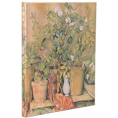 Paperblanks Carnet rigide Pots en Terre Cuite et Fleurs de Cézanne Ultra Non ligné 144p. Publicité Paperblanks Carnet rigide Pots en Terre Cuite et Fleurs de Cézanne Ultra Non ligné 144p. Publicité