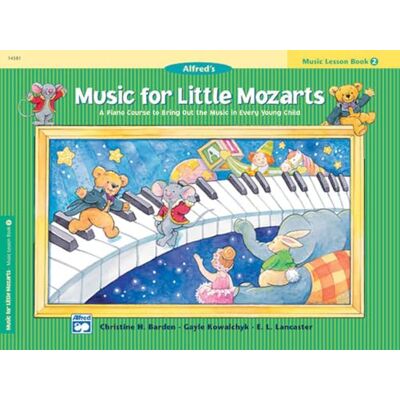 Little Mozarts Lesson Book 2 --- Piano Various --- Alfred Publishing - Publicité Little Mozarts Lesson Book 2 --- Piano Various --- Alfred Publishing - Publicité