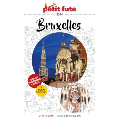 Auzias, Dominique Guide Bruxelles 2024 Petit Futé - Publicité Auzias, Dominique Guide Bruxelles 2024 Petit Futé - Publicité