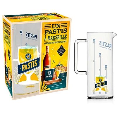 Collectif Coffret Un pastis à Marseille - Publicité Collectif Coffret Un pastis à Marseille - Publicité