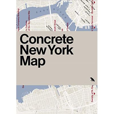 A préciser Concrete new york map - Publicité A préciser Concrete new york map - Publicité