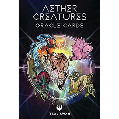 Swan, Teal Aether Creatures Oracle Cards - Publicité Swan, Teal Aether Creatures Oracle Cards - Publicité
