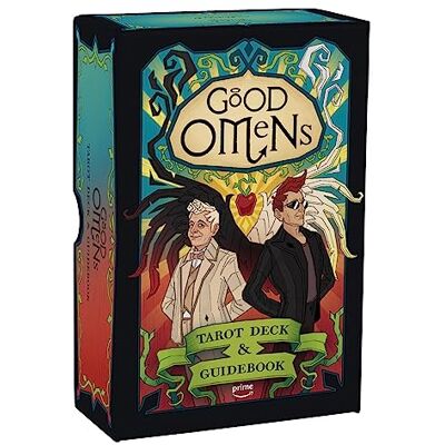 Siegel, Minerva Good Omens Tarot Deck and Guidebook - Publicité Siegel, Minerva Good Omens Tarot Deck and Guidebook - Publicité