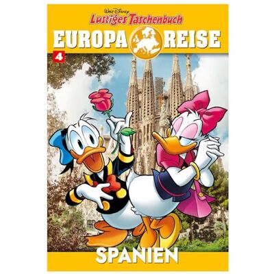 Disney Lustiges Taschenbuch Europareise 04: Spanien - Publicité Disney Lustiges Taschenbuch Europareise 04: Spanien - Publicité