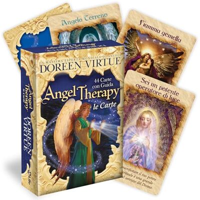 Virtue, Doreen Angel therapy. 44 Carte. Con libro - Publicité Virtue, Doreen Angel therapy. 44 Carte. Con libro - Publicité