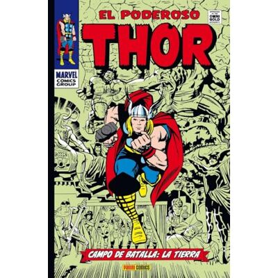 Marvel Gold: El Poderoso Thor. Campo De Batalla. La Tierra: CAMPO DE BATALLA:LA TIERRA - Publicité Marvel Gold: El Poderoso Thor. Campo De Batalla. La Tierra: CAMPO DE BATALLA:LA TIERRA - Publicité