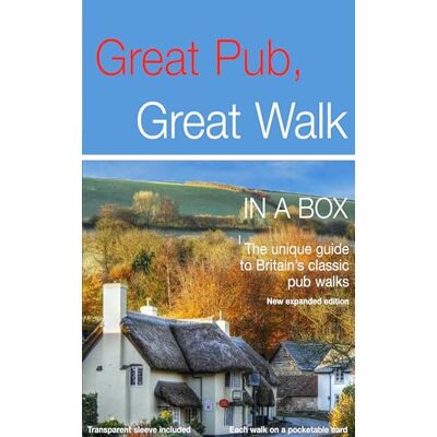Duncan Petersen Great Pub Great Walk In a Box: A unique guide to Britain's classic pub walks on pocketable cards - Publicité Duncan Petersen Great Pub Great Walk In a Box: A unique guide to Britain's classic pub walks on pocketable cards - Publicité