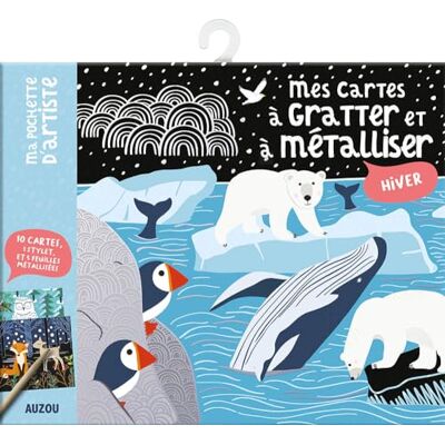 Mes cartes à gratter et à metalliser hiver - Publicité Mes cartes à gratter et à metalliser hiver - Publicité