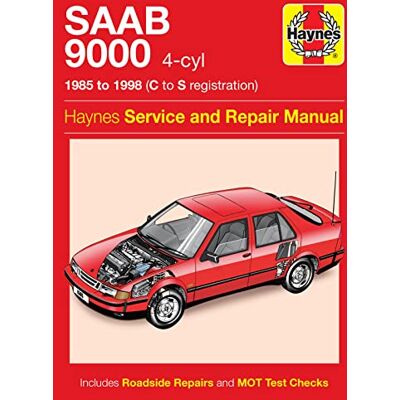 Haynes Saab 9000 (4-cyl) (85 98) Repair Manual - Publicité Haynes Saab 9000 (4-cyl) (85 98) Repair Manual - Publicité