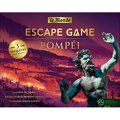 Collectif ESCAPE GAME POMPEI - Publicité Collectif ESCAPE GAME POMPEI - Publicité