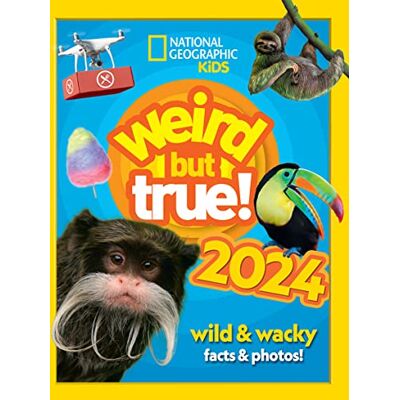 National Geographic Kids Weird but true! 2024: Wild and Wacky Facts & Photos! - Publicité National Geographic Kids Weird but true! 2024: Wild and Wacky Facts & Photos! - Publicité