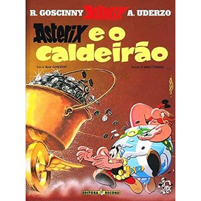 Goscinny, R./Uderzo, A. Asterix 13: O Caldeiräo (portugués) - Publicité Goscinny, R./Uderzo, A. Asterix 13: O Caldeiräo (portugués) - Publicité