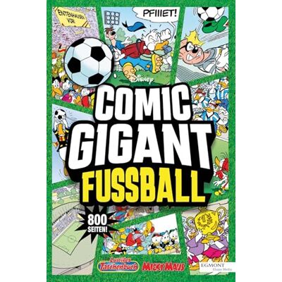 Disney Comic Gigant Fußball - Publicité Disney Comic Gigant Fußball - Publicité