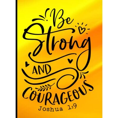 Publishing, Back to School Fun Be Strong and Courageous Joshua 1:9 Composition Book: Great notebook gift for students, college, teachers... Publicité Publishing, Back to School Fun Be Strong and Courageous Joshua 1:9 Composition Book: Great notebook gift for students, college, teachers... Publicité