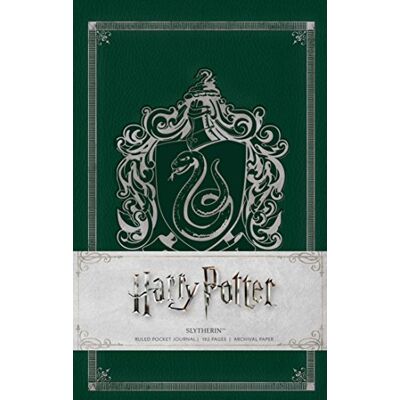 INSIGHT EDITIONS HARRY POTTER: SLYTHERIN HARDCOVER RULED NOTEBOOK - Publicité INSIGHT EDITIONS HARRY POTTER: SLYTHERIN HARDCOVER RULED NOTEBOOK - Publicité