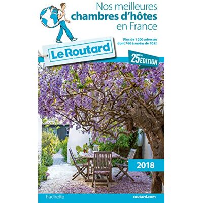 Guide du Routard nos meilleures chambres d'hôtes en France 2018 - Publicité Guide du Routard nos meilleures chambres d'hôtes en France 2018 - Publicité