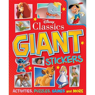 Walt Disney Disney Classics: Giant Stickers - Publicité Walt Disney Disney Classics: Giant Stickers - Publicité
