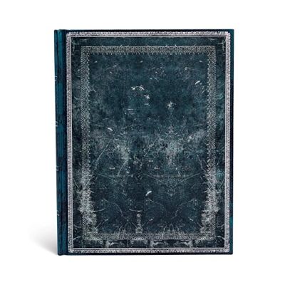 Paperblanks Carnet ligné Ultra 180×230mm Reliure Classique à l' Ancienne série Acier Nuit - Publicité Paperblanks Carnet ligné Ultra 180×230mm Reliure Classique à l' Ancienne série Acier Nuit - Publicité
