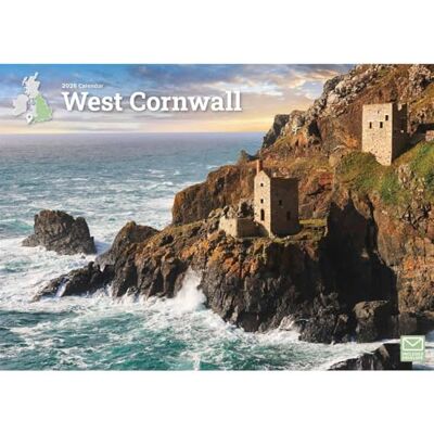Carousel Worldwide West Cornwall A4 Calendar 2026 - Publicité Carousel Worldwide West Cornwall A4 Calendar 2026 - Publicité