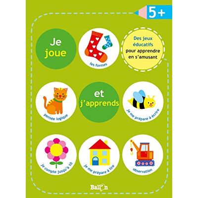 Ballon Je joue, j'apprends dès 5 ans - Publicité Ballon Je joue, j'apprends dès 5 ans - Publicité