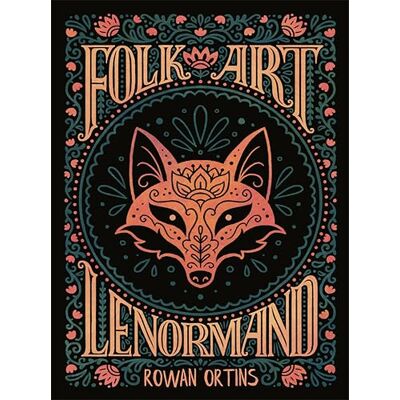 Ortins, Rowan Folk Art Lenormand: Colorful 39-Card Divination Deck with 3 Extra Cards, 96-Page Illustrated Guidebook, Instructions for Learning to Read with Lenormand Cards - Publicité Ortins, Rowan Folk Art Lenormand: Colorful 39-Card Divination Deck with 3 Extra Cards, 96-Page Illustrated Guidebook, Instructions for Learning to Read with Lenormand Cards - Publicité