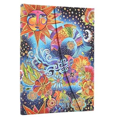 Paperblanks 2026 Celestial Magic (Whimsical Creations) Midi 18-month Horizontal Hardcover Flexi Dayplanner 2025-2026 (Wrap Closure) - Publicité Paperblanks 2026 Celestial Magic (Whimsical Creations) Midi 18-month Horizontal Hardcover Flexi Dayplanner 2025-2026 (Wrap Closure) - Publicité