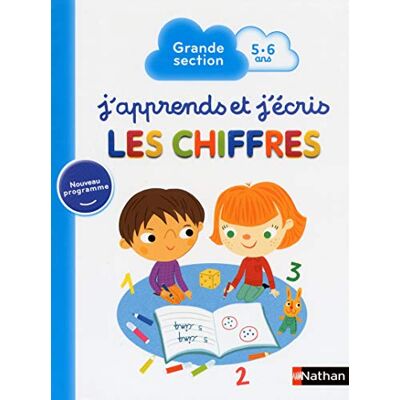 Grison, Stéphanie J'apprends et j'écris les Chiffres Grande Section - Publicité Grison, Stéphanie J'apprends et j'écris les Chiffres Grande Section - Publicité