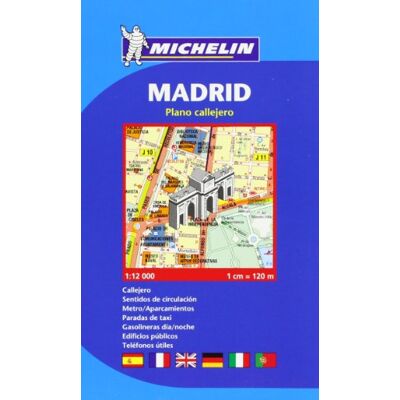 MICHELIN Madrid (Plano en espiral) - Publicité MICHELIN Madrid (Plano en espiral) - Publicité