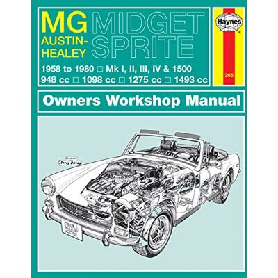 Haynes Publishing MG Midget & Austin Healey Sprite - Publicité Haynes Publishing MG Midget & Austin Healey Sprite - Publicité