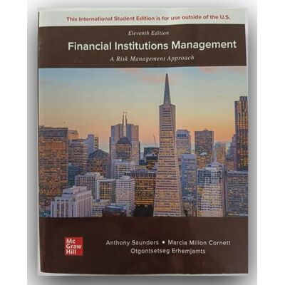 Saunders, Anthony Financial Institutions Management ISE - Publicité Saunders, Anthony Financial Institutions Management ISE - Publicité