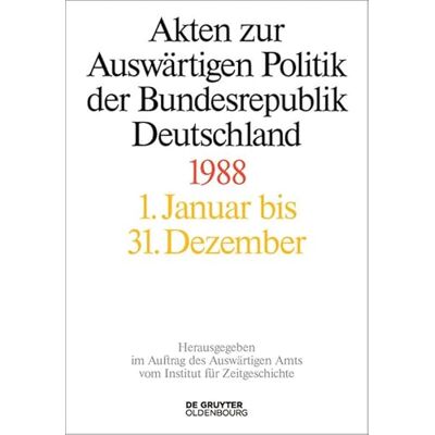 Akten Zur Auswärtigen Politik Der Bundesrepublik Deutschland 1988 - Publicité Akten Zur Auswärtigen Politik Der Bundesrepublik Deutschland 1988 - Publicité