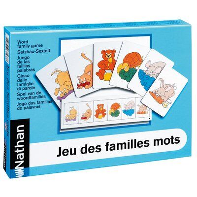Nathan Jeu des familles : mots - Publicité Nathan Jeu des familles : mots - Publicité