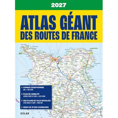 Collectif Atlas géant des routes de France 2027 - Publicité Collectif Atlas géant des routes de France 2027 - Publicité