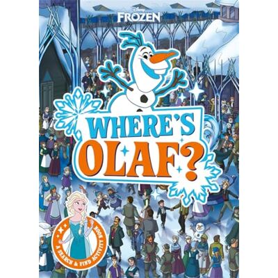 Walt Disney Where's Olaf?: A Disney Frozen search-and-find book - Publicité Walt Disney Where's Olaf?: A Disney Frozen search-and-find book - Publicité