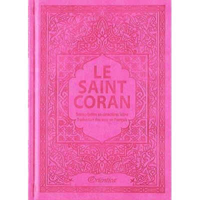 Revelation Saint Coran ar/fr/phonetique Edition de luxe (Couverture Cuir Rose) - Publicité Revelation Saint Coran ar/fr/phonetique Edition de luxe (Couverture Cuir Rose) - Publicité