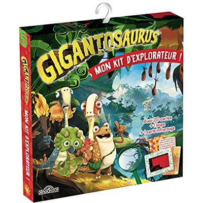 Collectif Gigantosaurus Mon kit d'explorateur ! - Publicité Collectif Gigantosaurus Mon kit d'explorateur ! - Publicité
