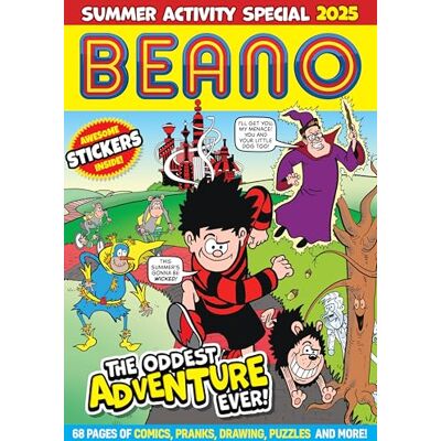 Beano Summer Activity Special 2025 - Publicité Beano Summer Activity Special 2025 - Publicité