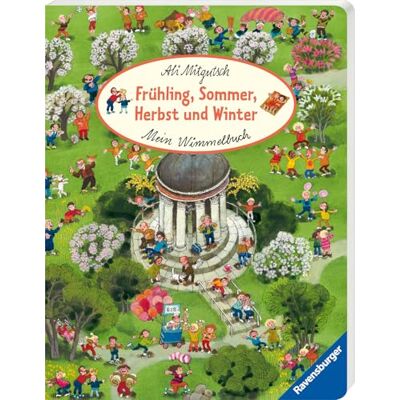 Mein Wimmelbuch: Frühling, Sommer, Herbst und Winter - Publicité Mein Wimmelbuch: Frühling, Sommer, Herbst und Winter - Publicité