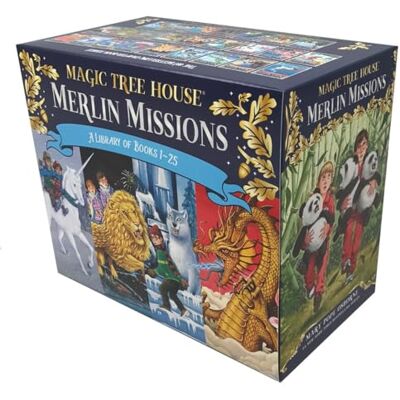 Osborne, Mary Pope Magic Tree House Merlin Missions Books 1-25 Boxed Set - Publicité Osborne, Mary Pope Magic Tree House Merlin Missions Books 1-25 Boxed Set - Publicité