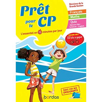 Pointeau, Michèle Prêt pour le CP – Cahier de vacances, révisions de la Grande Section (GS) - Publicité Pointeau, Michèle Prêt pour le CP – Cahier de vacances, révisions de la Grande Section (GS) - Publicité