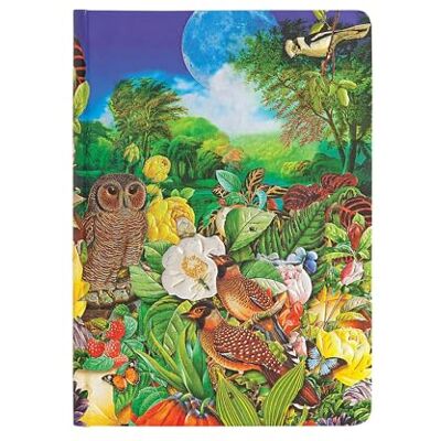 Paperblanks Carnet rigide Jardin Lunaire Midi Non ligné 144p. Publicité Paperblanks Carnet rigide Jardin Lunaire Midi Non ligné 144p. Publicité