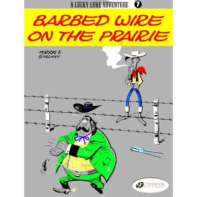 Morris Lucky Luke tome 7 Barbed wire on the prairie (07) - Publicité Morris Lucky Luke tome 7 Barbed wire on the prairie (07) - Publicité
