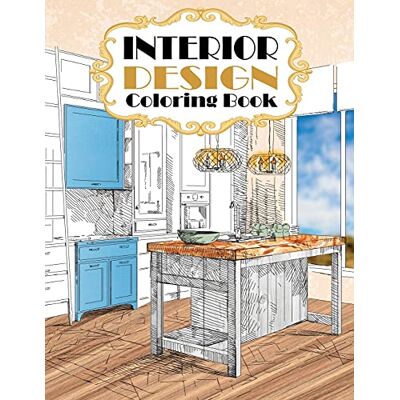 Heart, Stefan Interior Design Coloring Book: Modern Decorated Home Designs - Publicité Heart, Stefan Interior Design Coloring Book: Modern Decorated Home Designs - Publicité